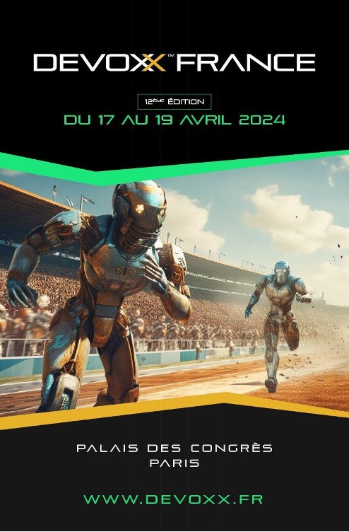 superbe affiche Devoxx France 2024